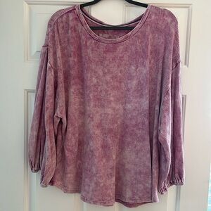 Purple Anthropologie Top